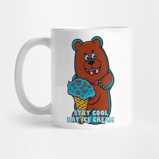 Ice Cream and bear Mug